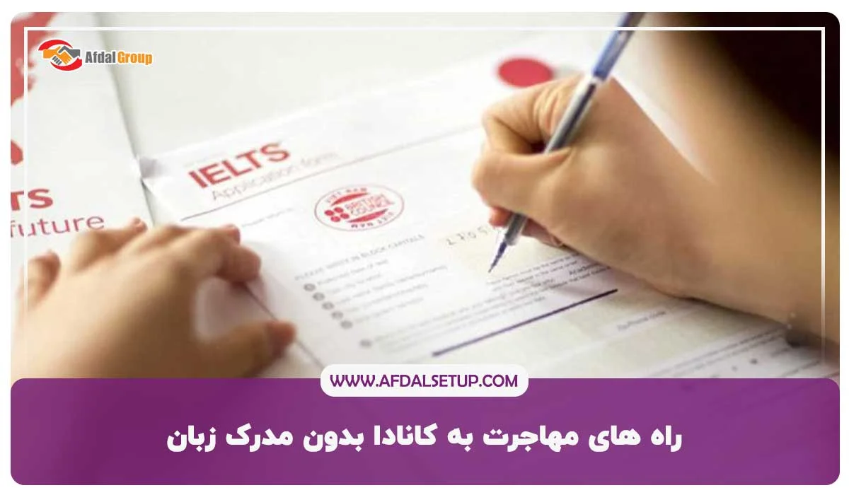 راه های مهاجرت به کانادا بدون مدرک زبان