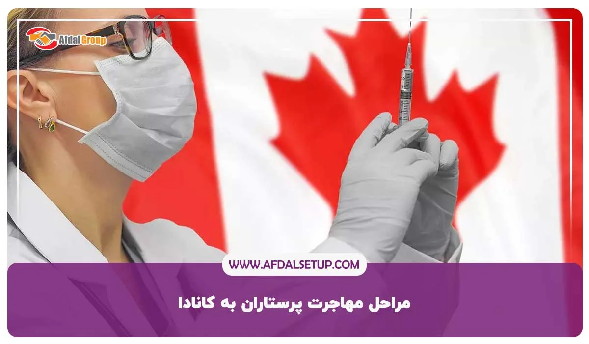 مراحل مهاجرت پرستاران به کانادا